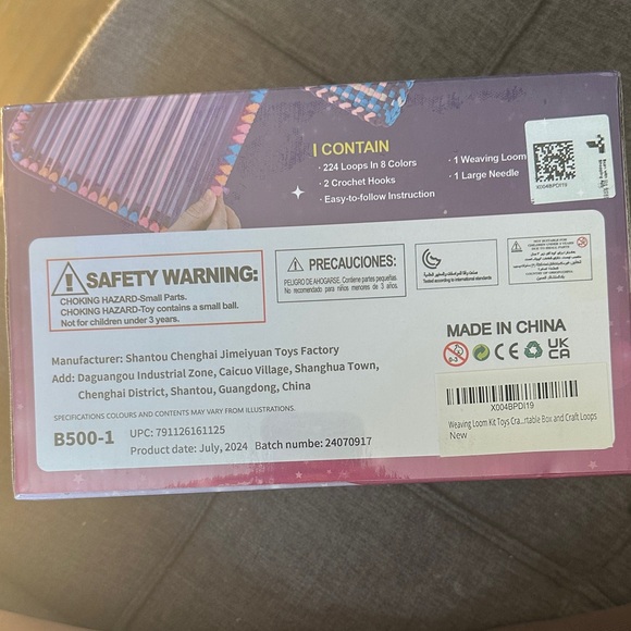 DEDAI Friendship Weaving Loom & Loops Kit - unopened - Picture 3 of 3